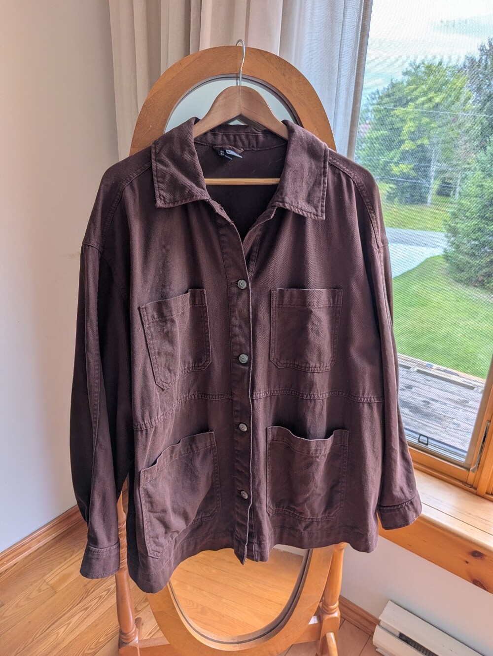 🍂 H&M - Brown Chore Coat